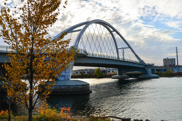 istock Fall Colors in Minneapolis Minnesota Along Riverfront 1435988105