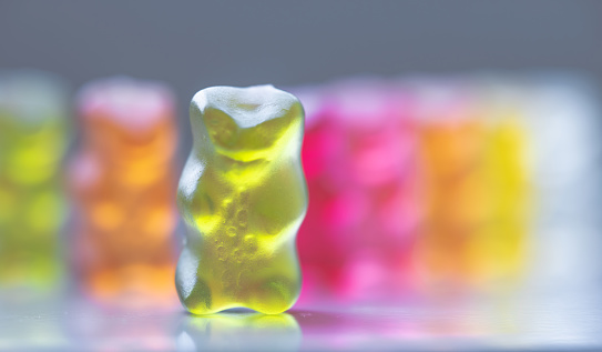 Gummy bears Candy Fruity Flavours.