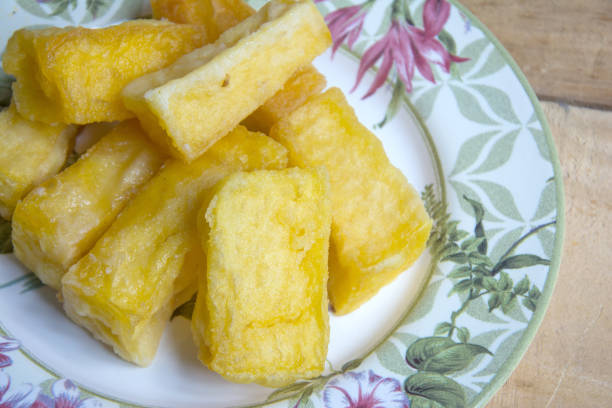 istock Cooked Corn Meal fries on the table 1435998013
