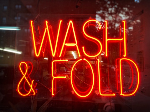 Neon Wash & Fold