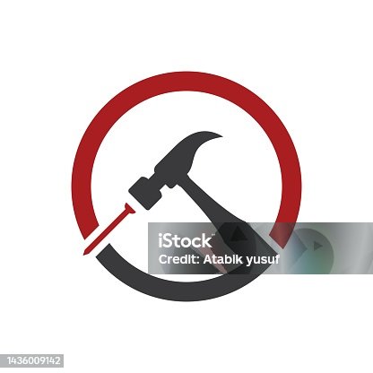 istock House repair logo images illustration 1436009142