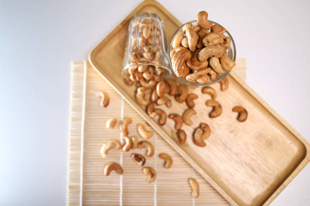 Cashew nut Arranged in a delicious dish