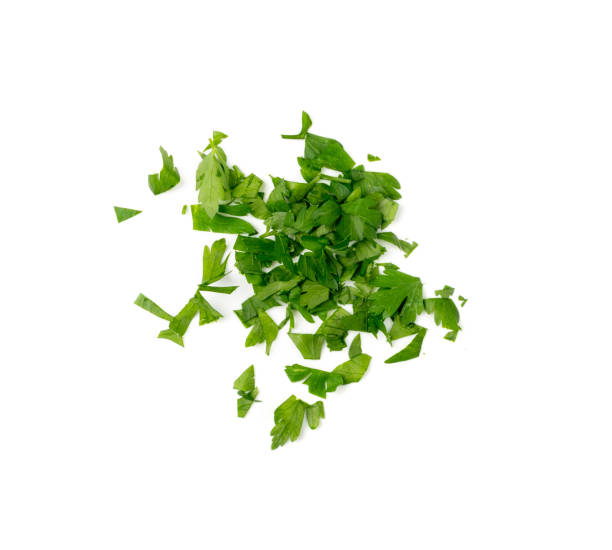 istock Chopped Parsley Leaves Isolated 1436028197