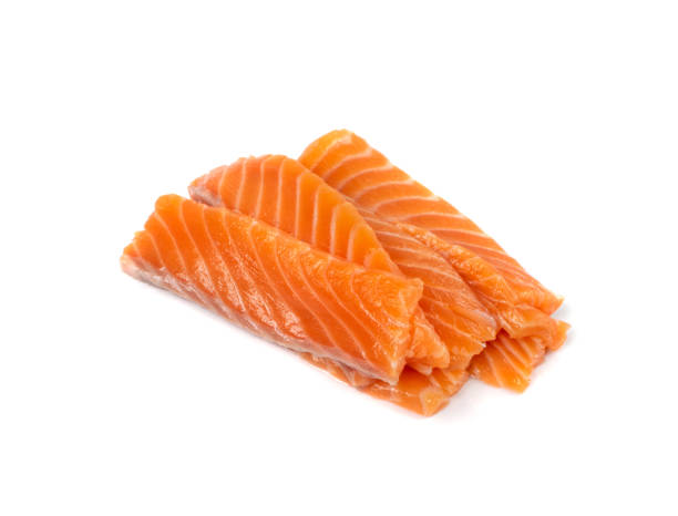 istock Sliced Salmon Fillet 1436028304