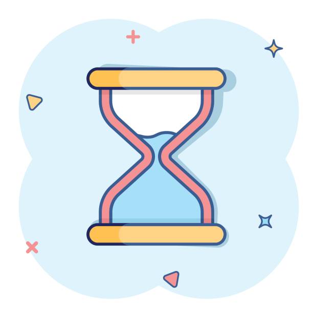 Ilustración de Icono De Reloj De Arena En Estilo Cómico Ilustración Vectorial De Dibujos Animados De Cristal De Arena Sobre Fondo Aislado Blanco Concepto De Negocio De Efecto De Salpicadura De Reloj Ilustración de Icono De Reloj De Arena En Estilo Cómico Ilustración Vectorial De Dibujos Animados De Cristal De Arena Sobre Fondo Aislado Blanco Concepto De Negocio De Efecto De Salpicadura De Reloj