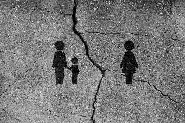 The couple divorces and the child is taken in by his father. joint legal custody Whether they wanted to or not, there was a big gap between the son and his mother. Divorces stock pictures, royalty-free photos & images