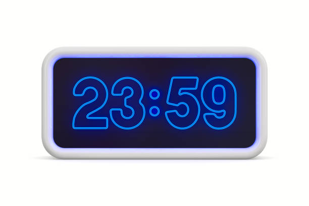 istock alarm clock on white background. Isolated 3D illustration 1436040517
