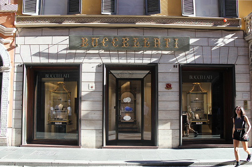 Buccellati Store in Rome, Italy