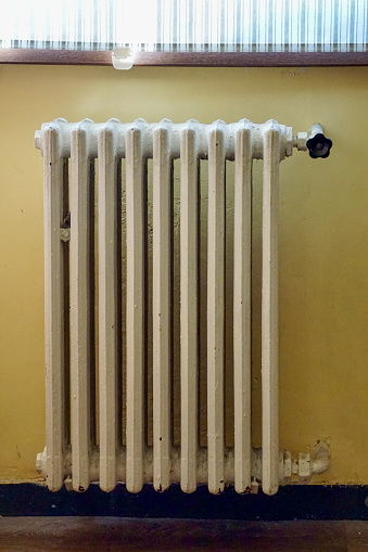 old cast iron heater usually used in Eastern Europe