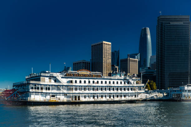 Steamboat in San Francisco, CA stock photo