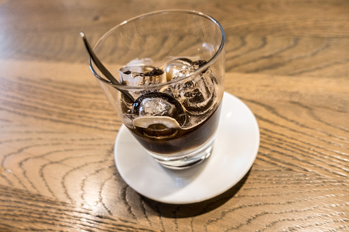 Caffe Leccese, Traditional Coffee with Ice, Lecce, Italy