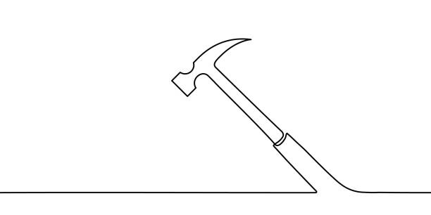 634 Hammer And Nail Clip Art Illustrations & Clip Art - iStock