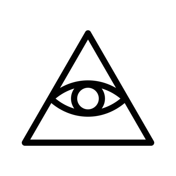 istock Caodaism symbol. Black linear Caodaism icon. Religious symbo 1436085971