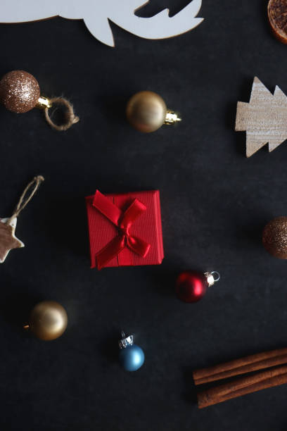 istock Christmas Decorations, Presents and Reindeer 1436092268