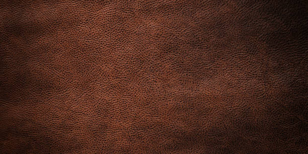 istock brown leather texture, skin surface as dark background 1436092274