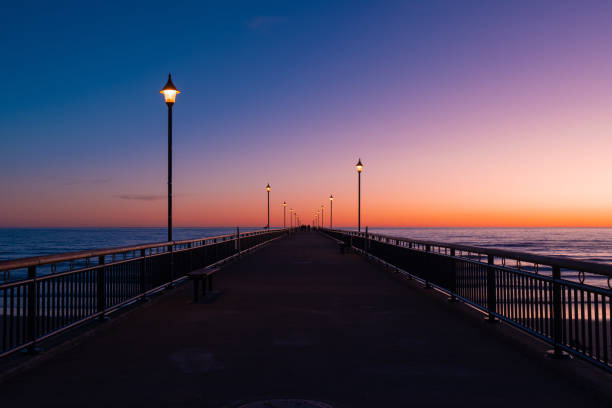 istock Dawn at the pier 1436092450