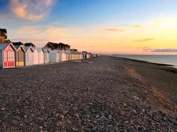 Photo of Beach of Cayeux sur Mer in France.