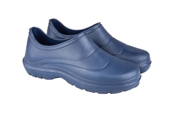istock Garden shoes on white 1436100717