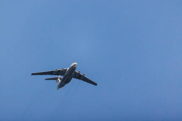istock Soviet military multi-purpose turbofan strategic airlifter 1436110536