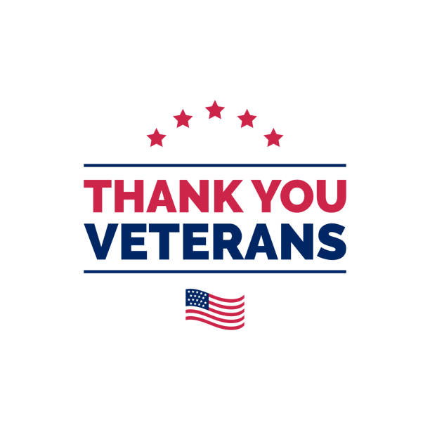 Thank You Veterans, illustration in vector, November 11 holiday background for poster, greeting card, invitation Thank You Veterans, illustration in vector, November 11 holiday background for poster, greeting card, invitation veteran stock illustrations