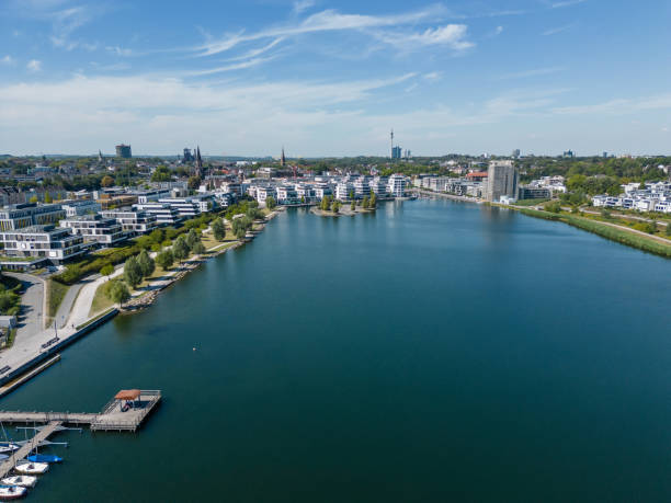istock Recreational Area at the Phoenix Lake, Dortmund 1436119945