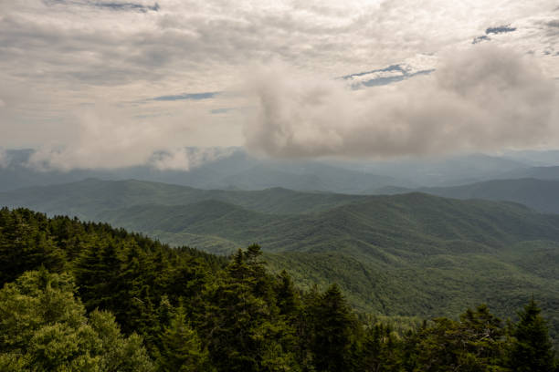 istock Clouds Hanging Low Over The Mountains Near Mount Sterling 1436120688