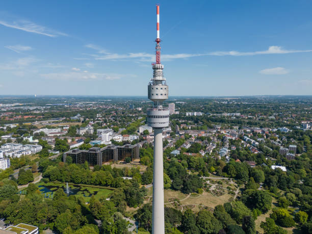 istock Television tower in North Rhine-Westphalia. 1436121592