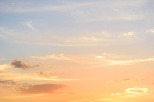 istock Sunset sky and cloud, Beautiful sunny sky 1436125006