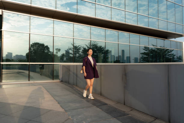 istock Ladies in an office building environment in the financial district 1436128534