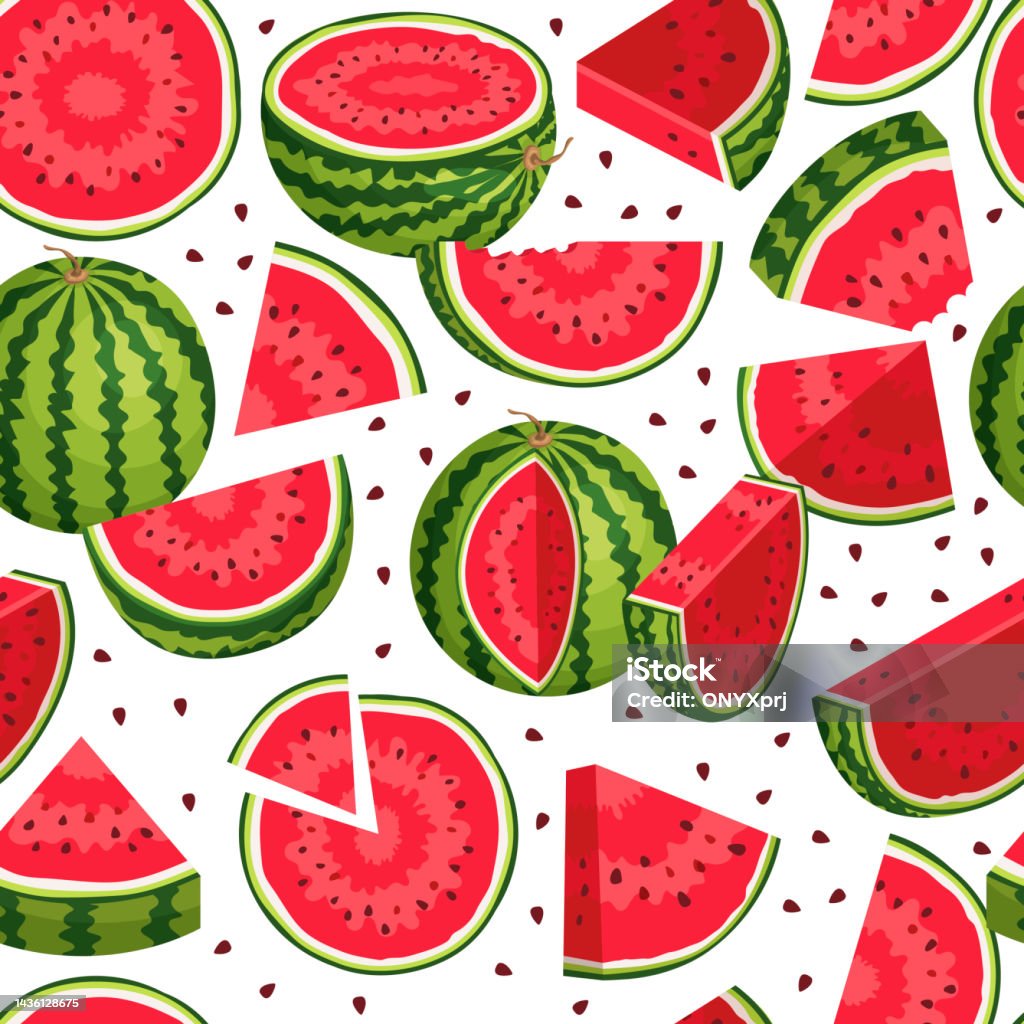 Mô Hình Dưa Hấu Hình Minh Họa Trái Cây Tươi Thái Lát Cho Các Dự Án ...