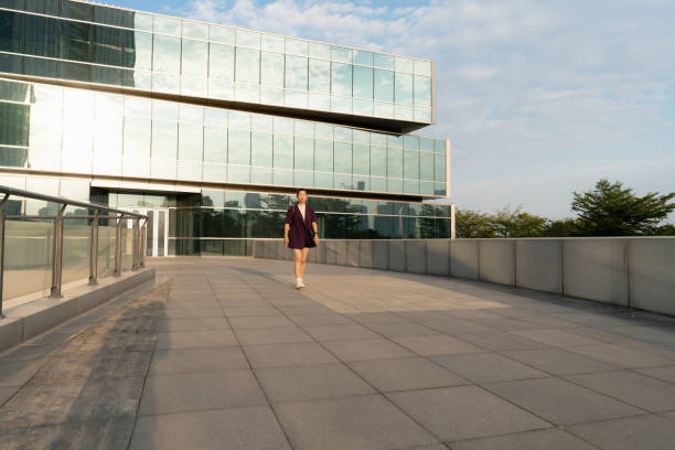istock Ladies in an office building environment in the financial district 1436129372