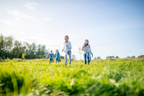 istock Elementary Children Running at Recess 1436137157