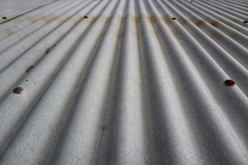 close-up texture asbestos roof abstract