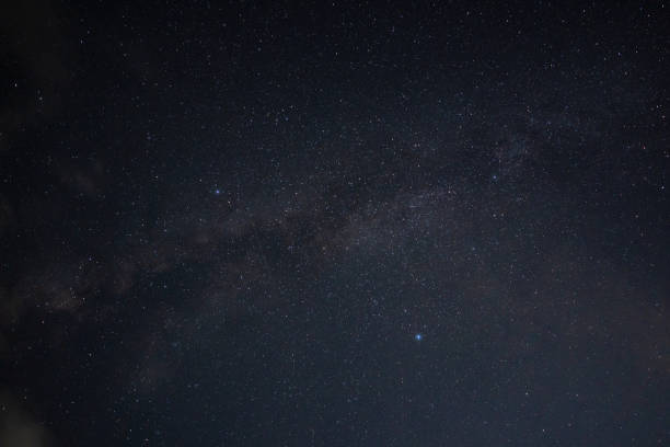 istock Starry night with the Milky Way Galaxy 1436140258