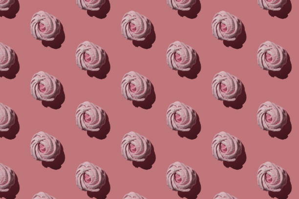 istock Zephyr on a pink background. Seamless Zephyr Pattern. Hard shadows 1436151247