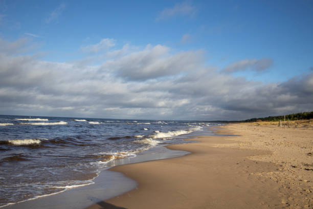 istock Grass sand dune beach sea view, Baltic Sea 1436154403