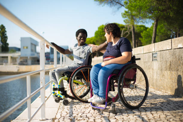istock Affectionate biracial couple having walk on summer day 1436160345