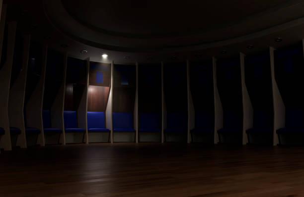 istock Sports Locker Room 1436160795