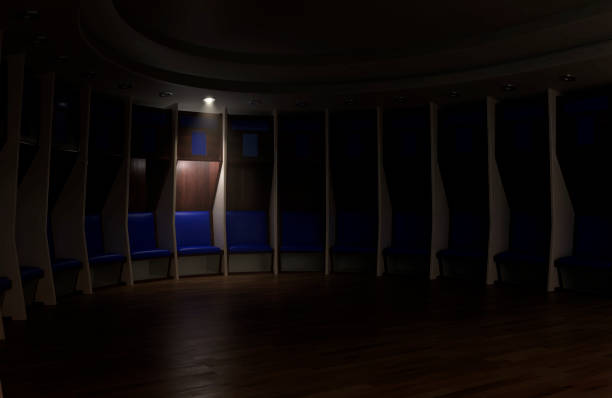 istock Sports Locker Room 1436160870