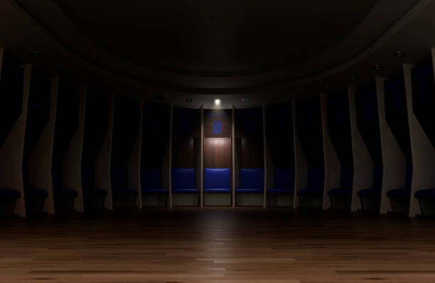 istock Sports Locker Room 1436160905