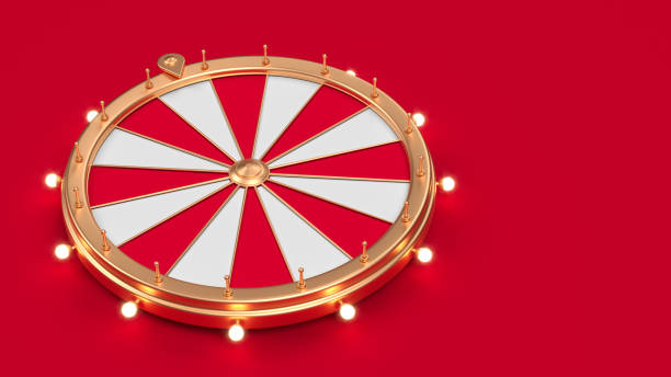 wheel of fortune stock photo