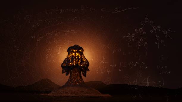 istock Manhattan project, development of nuclear weapons, history of science 1436165366