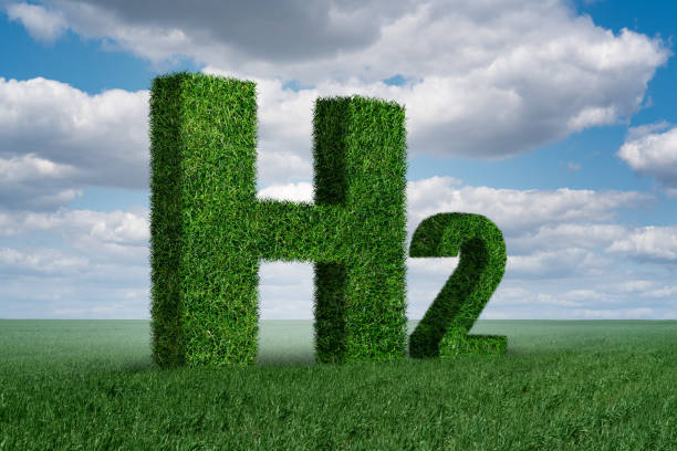 istock Symbol of Hydrogen 1436167104