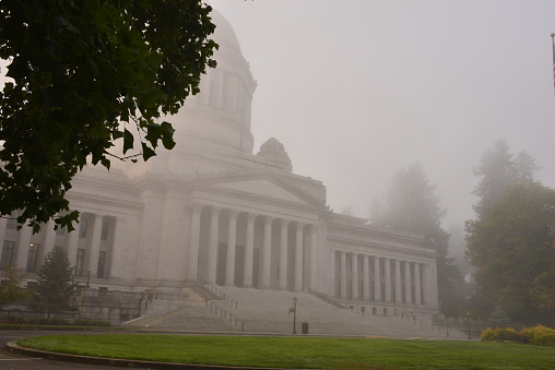 Photo Taken At Washington State Capitol Campus, Olympia, Washington