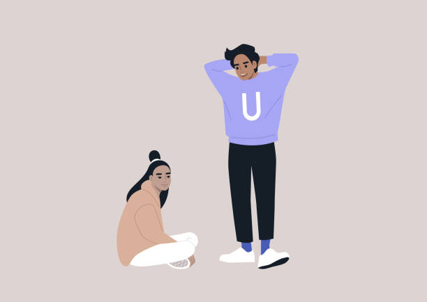 istock Two carefree teenagers spending time together, students having a break 1436186025