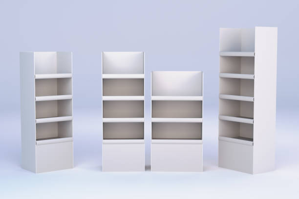 istock Set of various blank POS displays 1436190080