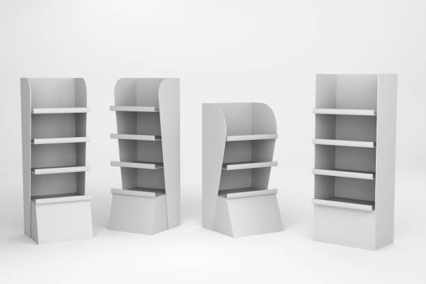 istock Set of various blank POS displays 1436190082