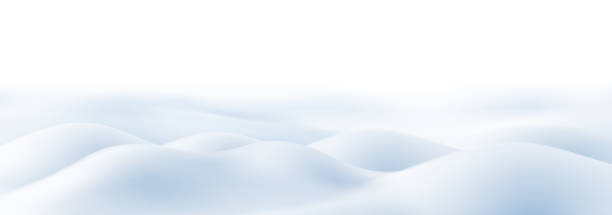 ilustrações, clipart, desenhos animados e ícones de paisagem de inverno de natal com derivas de neve. fundo de neve realista 3d. snow drifts, ano novo e ilustração vetorial de inverno de natal. cenário nevado - snow backgrounds snowdrift ice