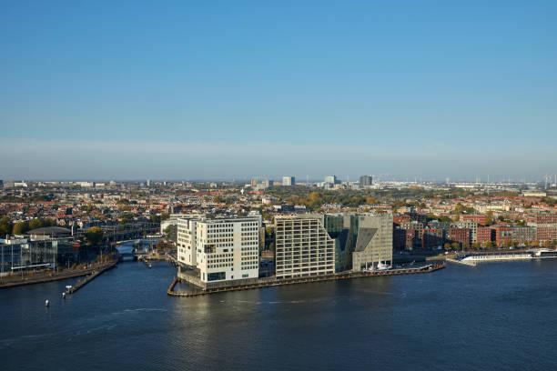 istock A'Dam tower viewpoint of IJdok modern architecture in Amsterdam 1436198089