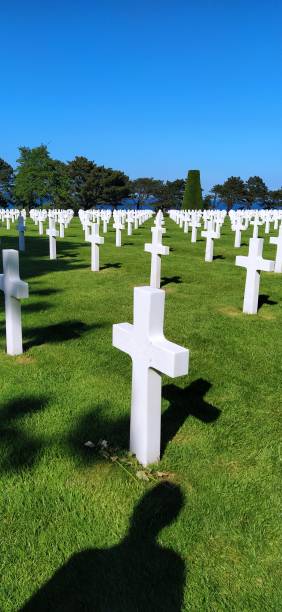 istock Colleville sur mer American cemetery 1436206131